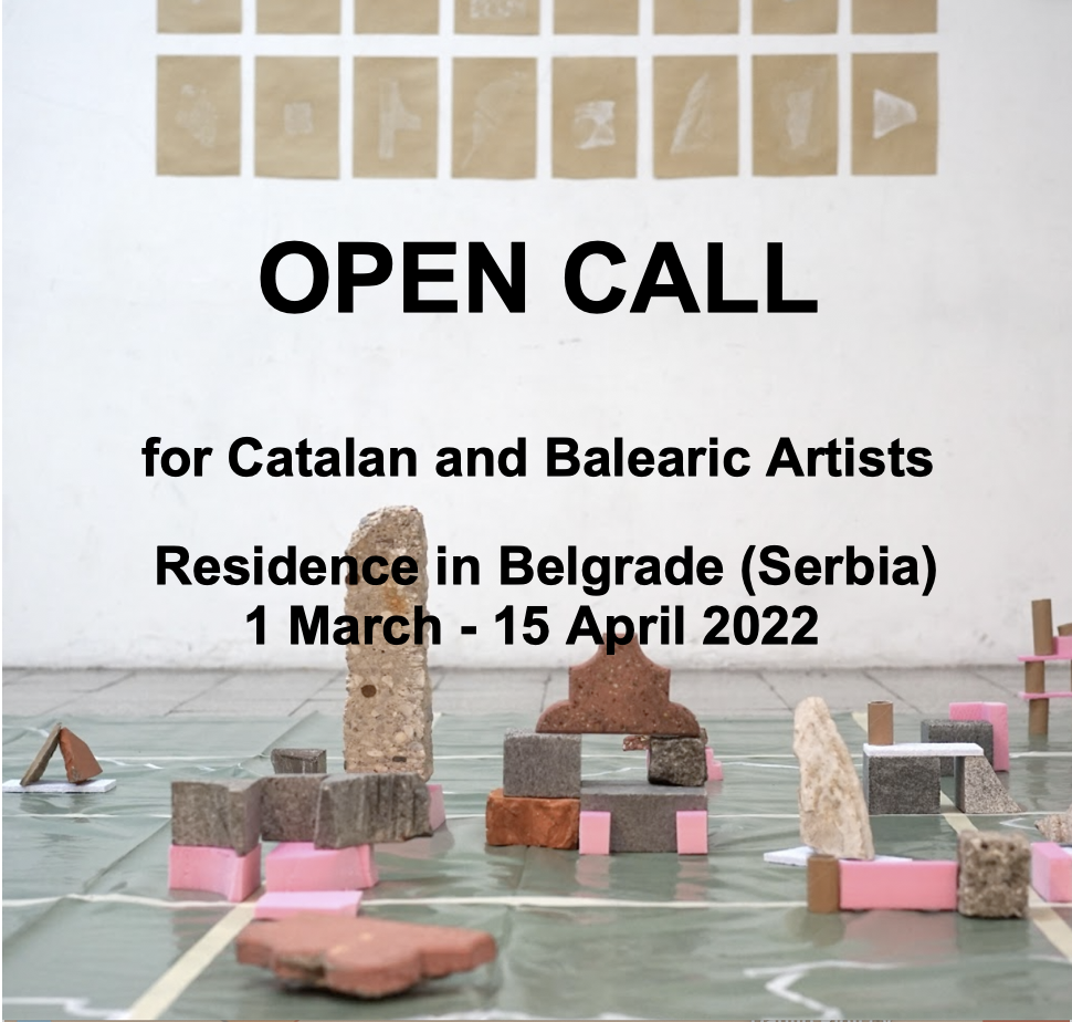 OPEN CALL per a artistes catalans i baleares /Residència a Belgrad