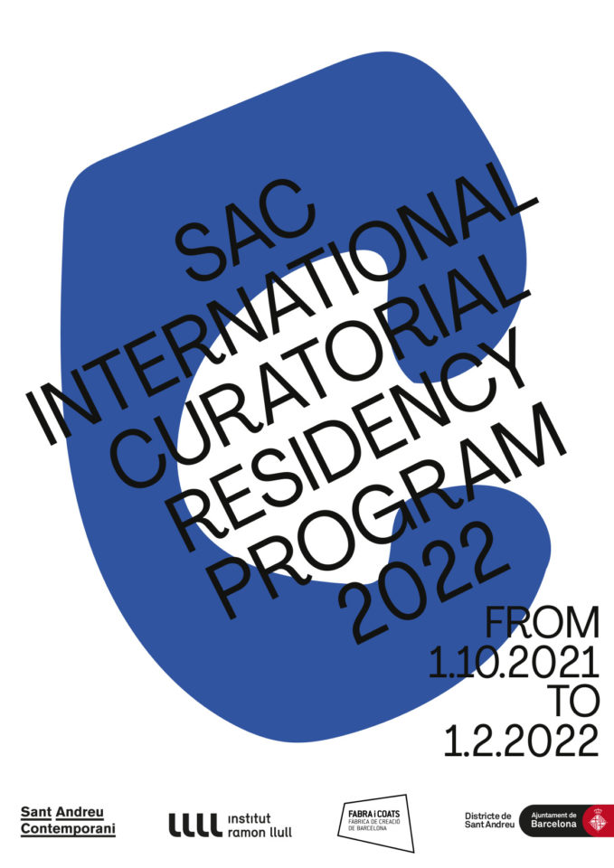 SAC Programa de Residència Curatorial Internacional 2022