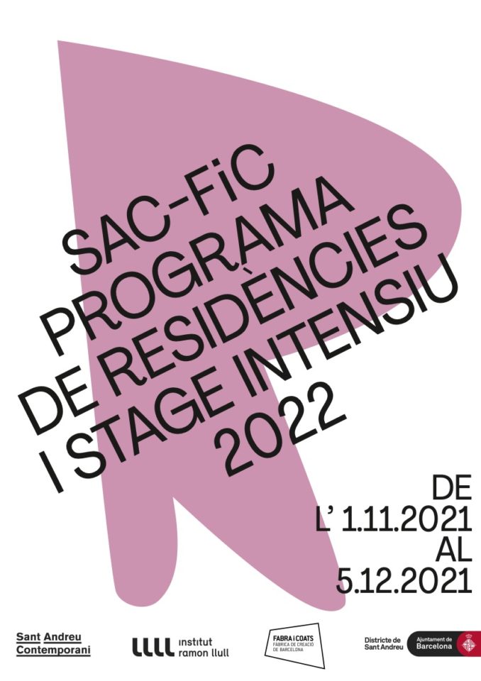 Convocatòria SAC-FiC Programa de Residències i Stage Intensiu 2022