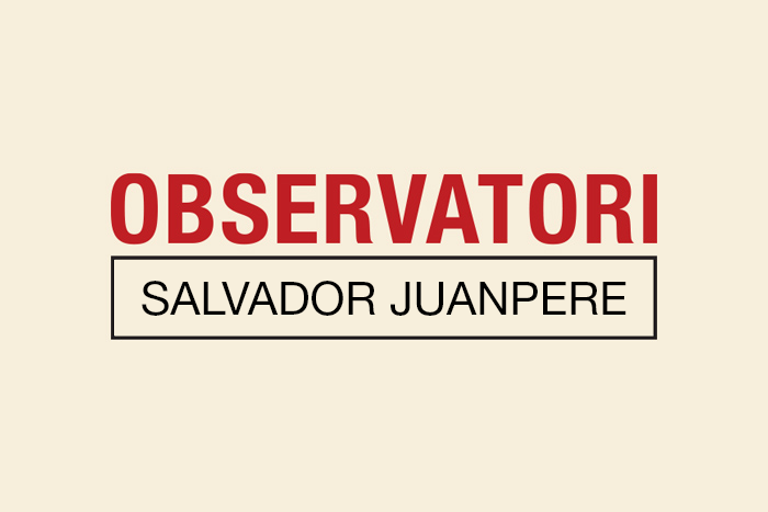 Salvador Juanpere. Perforar el temps