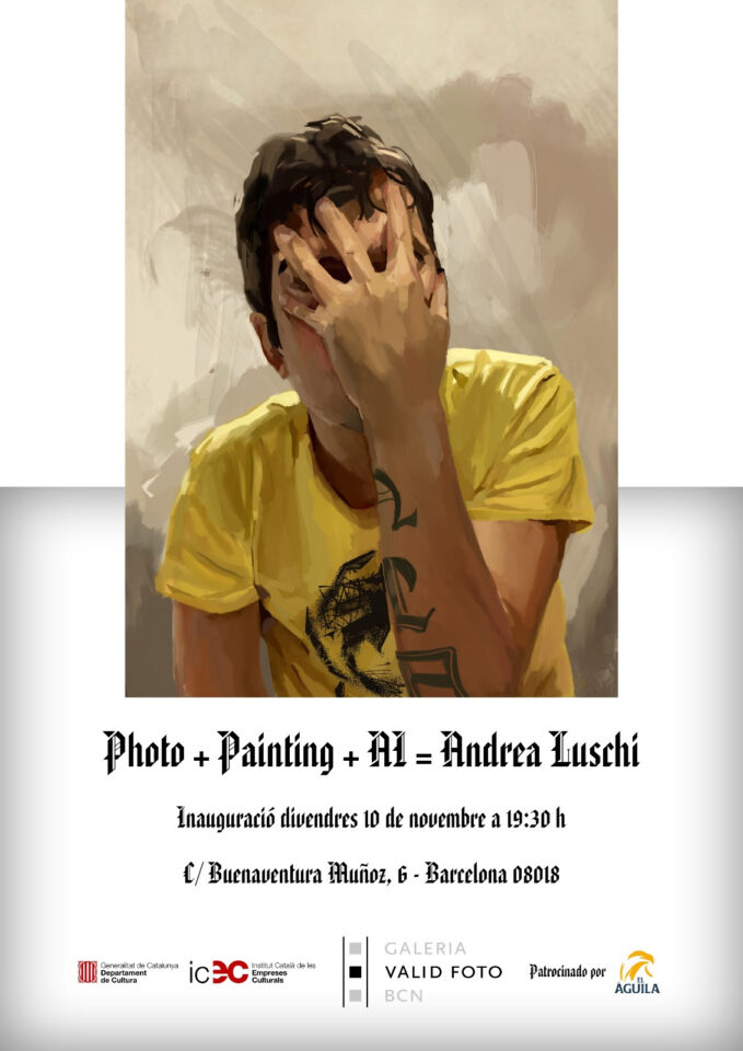 Photo + Painting + AI. Andrea Luschi