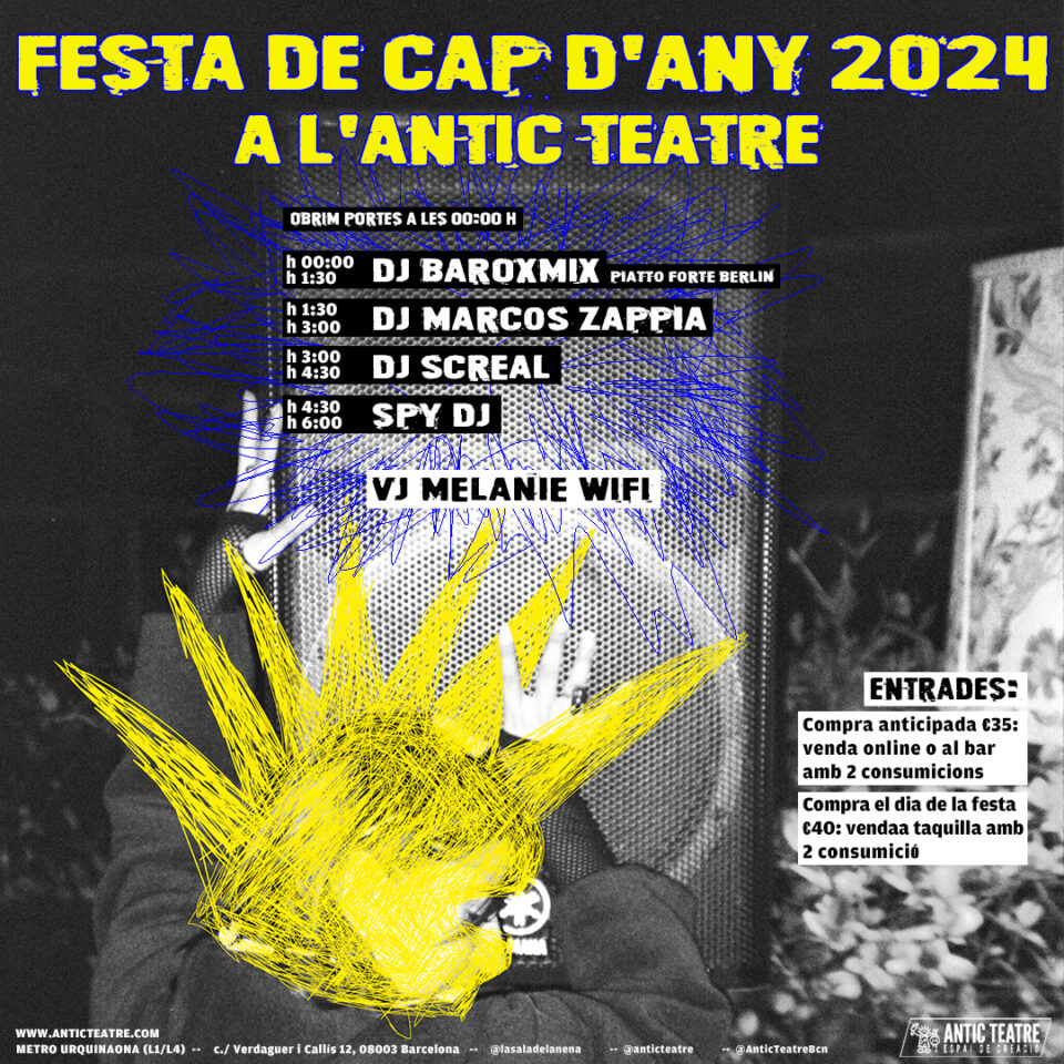 FESTA CAP D’ANY 2024 A L’ANTIC TEATRE