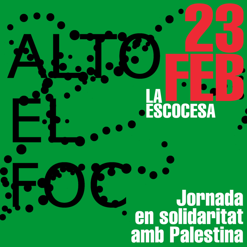 alto el foc II – jornades en solidaritat amb palestina
