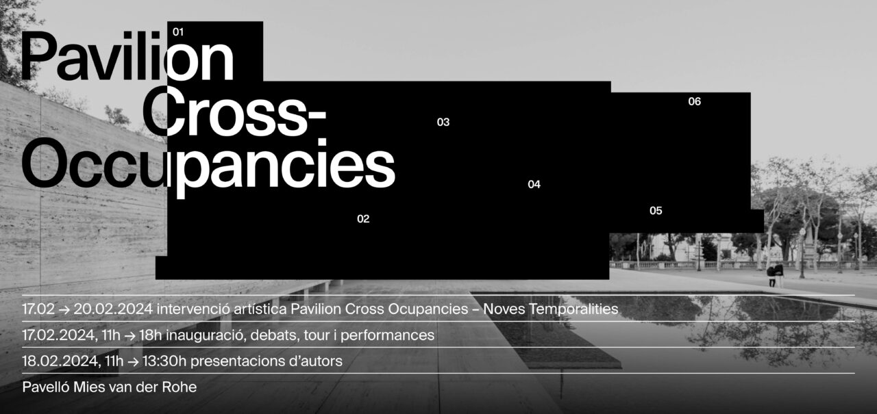 Inauguració i presentacions dels autors – Pavilion Cross-Occupancies  – New Temporalities