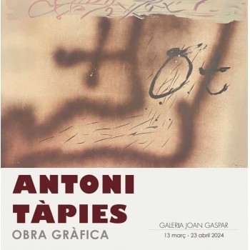 Obra gràfica. Antoni Tàpies